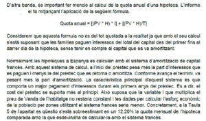 Fórmula Quota anual